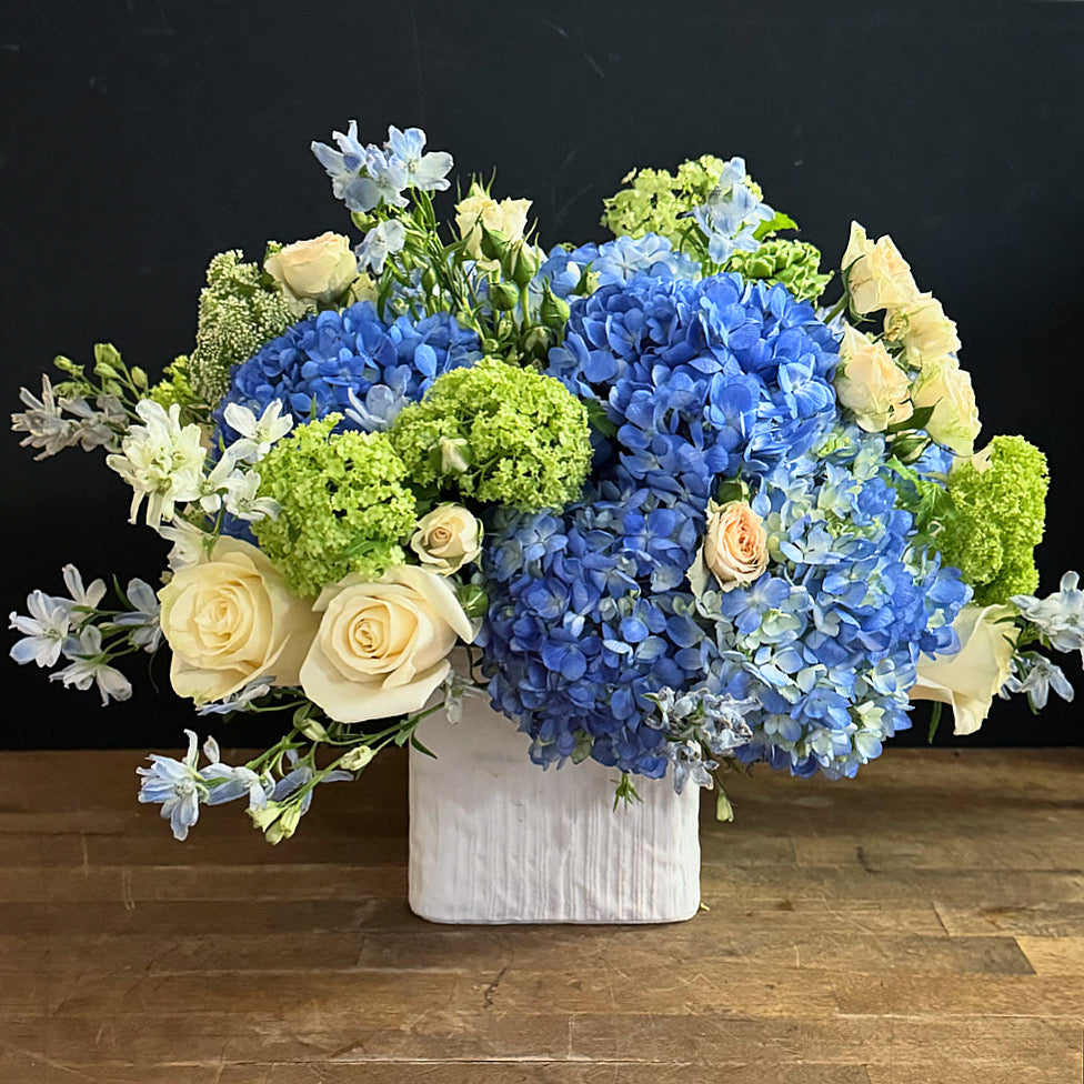 Blue flowers New York