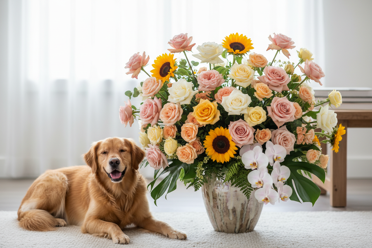 Which Flowers Are Pet Friendly for Cats and Dogs?
