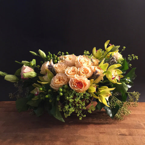 Voluptuous Flower Arrangement - same day flower delivery and gift crate basket delivery Manhattan Midtown NYC New York 10019 10022